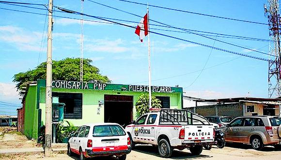 Detienen a dos hombres por ejecutar disparos al aire en la localidad de Puerto Pizarro