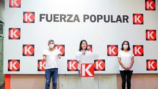 Keiko Fujimori plantea “reencuentro” entre todos los peruanos