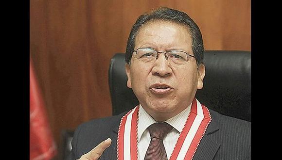 Fiscal de la Nación, Pablo Sánchez: "Todo se investigará sea quien sea, caiga quien caiga"