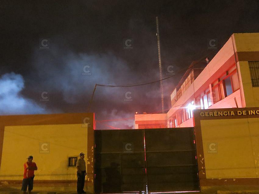 Contraloría interviene áreas afectadas por incendio en la Municipalidad de Tacna