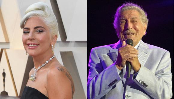 Lady Gaga y Tony Bennet se unen para lanzar un nuevo disco de jazz. (Foto: AFP)