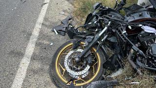 Áncash: Choque entre automóvil y motocicleta en Nepeña deja seis personas heridas 
