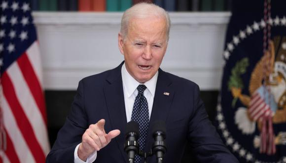Joe Biden agrava las sanciones contra Rusia. (Foto: EFE)
