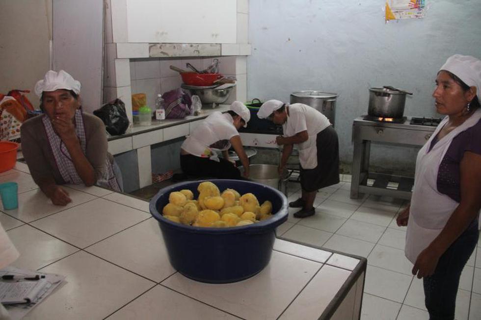 Wawa wasi atiende a los niños en reservorio vacío 