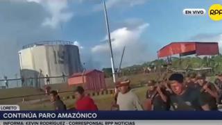 Loreto: personas que toman Estación 5 del Oleoducto Norperuano se declaran en paro indefinido (VIDEO)