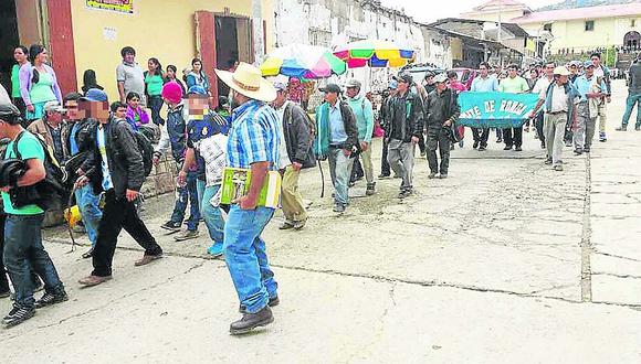Fiscalía de Huancabamba cita a 16 agentes policiales por crimen de dos ronderos