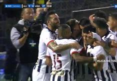 Alianza Lima vs. San Martín: goles de Lavandeira, Concha y Aguirre para el 5-0 del equipo blanquiazul