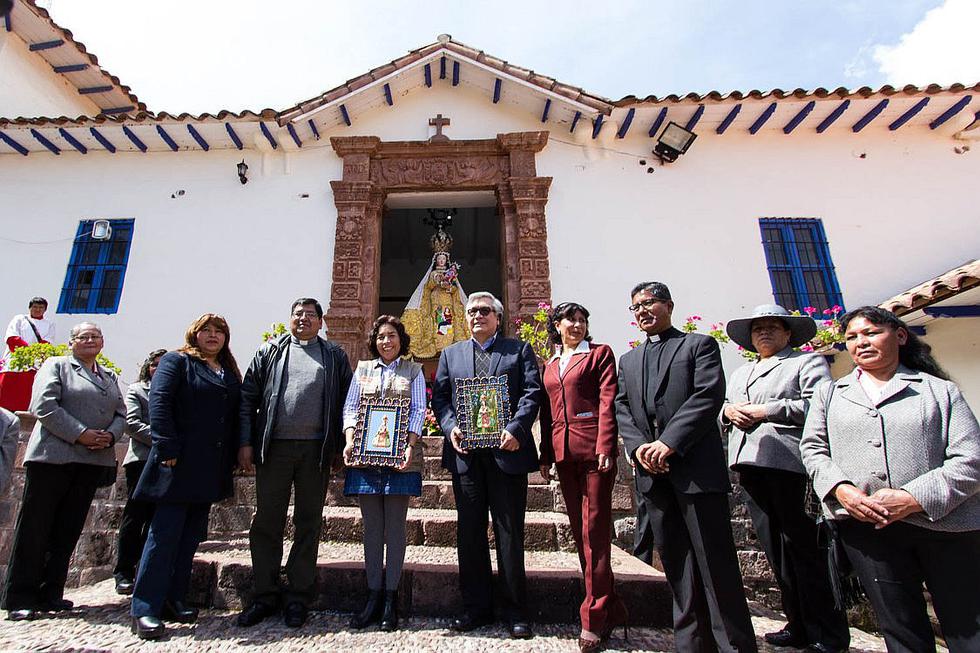 Imagen de la Virgen de Belén retornó a su templo en medio de fiesta (FOTOS)