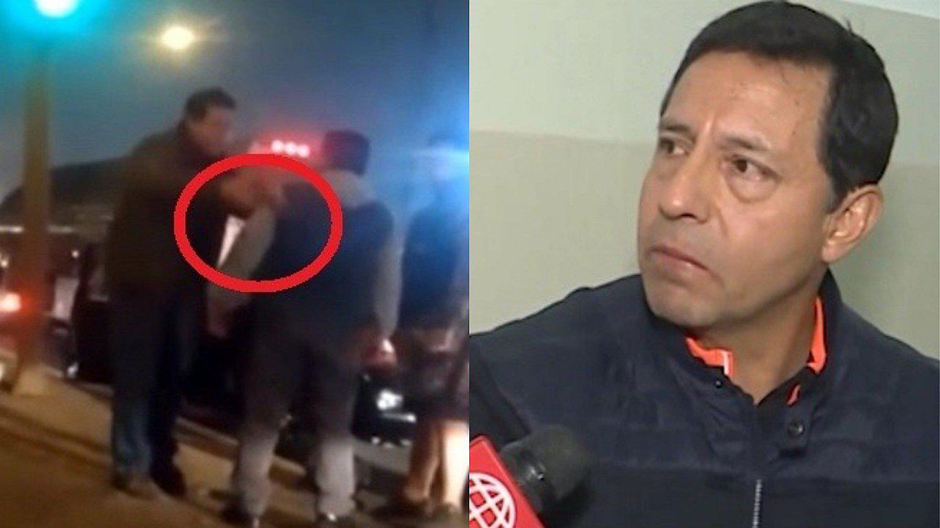 Policía en retiro amenazó con una pistola a motociclista: "Fue por mi seguridad" (VIDEO)