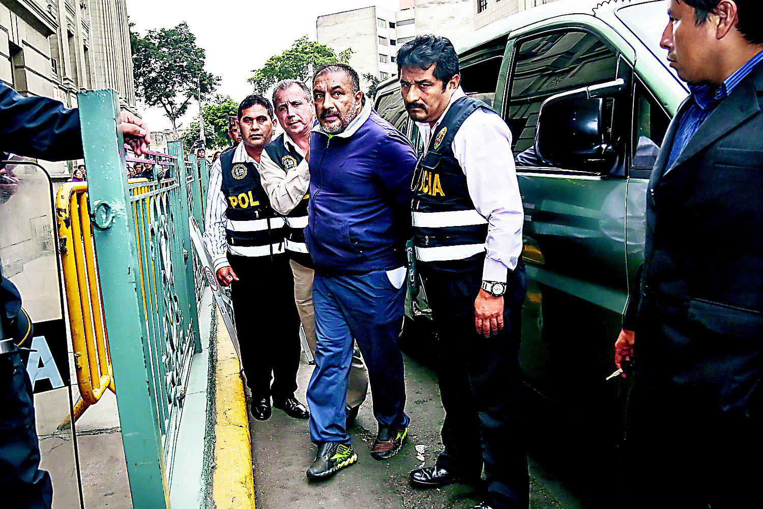 Gerardo Viñas Dioses  será recluido hoy en el penal Piedras Gordas I