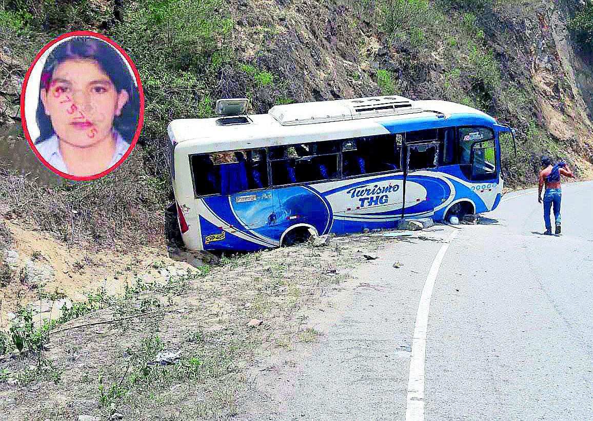 Madre e hijo mueren al volcarse un ómnibus en la zona de Limón de Porcuya