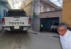 Camioneta asignada a gerente general del Gobierno Regional de Huánuco, Neil Cuba, es intervenida por la Fiscalía y Policía Anticorrupción