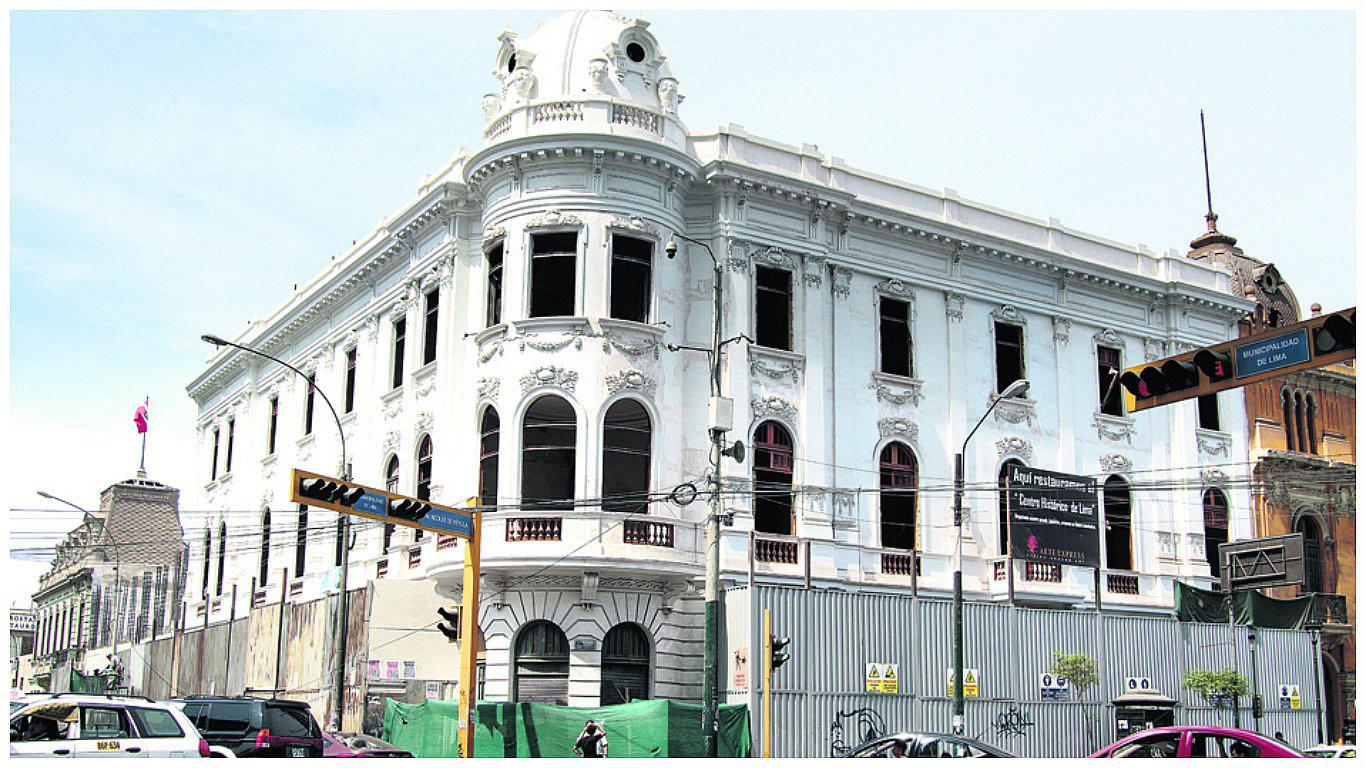El sector privado rescata casonas del Centro de Lima