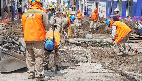 Obreros de Construcción Civil protestan para pedir el reinicio de obras en Arequipa