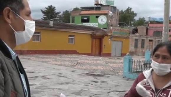 Coronavirus Perú: expolicía donó bono de 380 soles a niño con cáncer (Foto: captura video Latina)