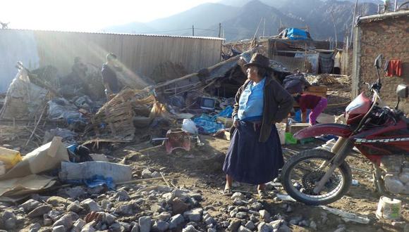 Más de 2 mil familias afectadas por huaicos en Nasca 