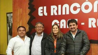 Presidenta del Congreso arriba a Trujillo y es recibida por militantes de Acción Popular