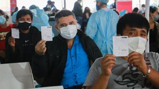 Más de nueve millones 180 mil peruanos ya fueron inmunizados contra el coronavirus