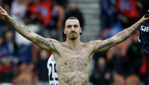 Zlatan Ibrahimovic se tatuó el cuerpo en favor de los que sufren hambre