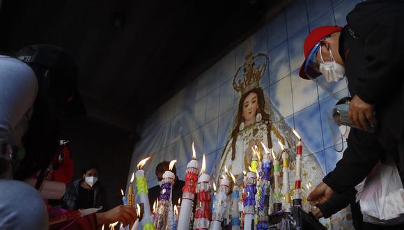 Fieles llegan a Otuzco para venerar a la Virgen de la Puerta