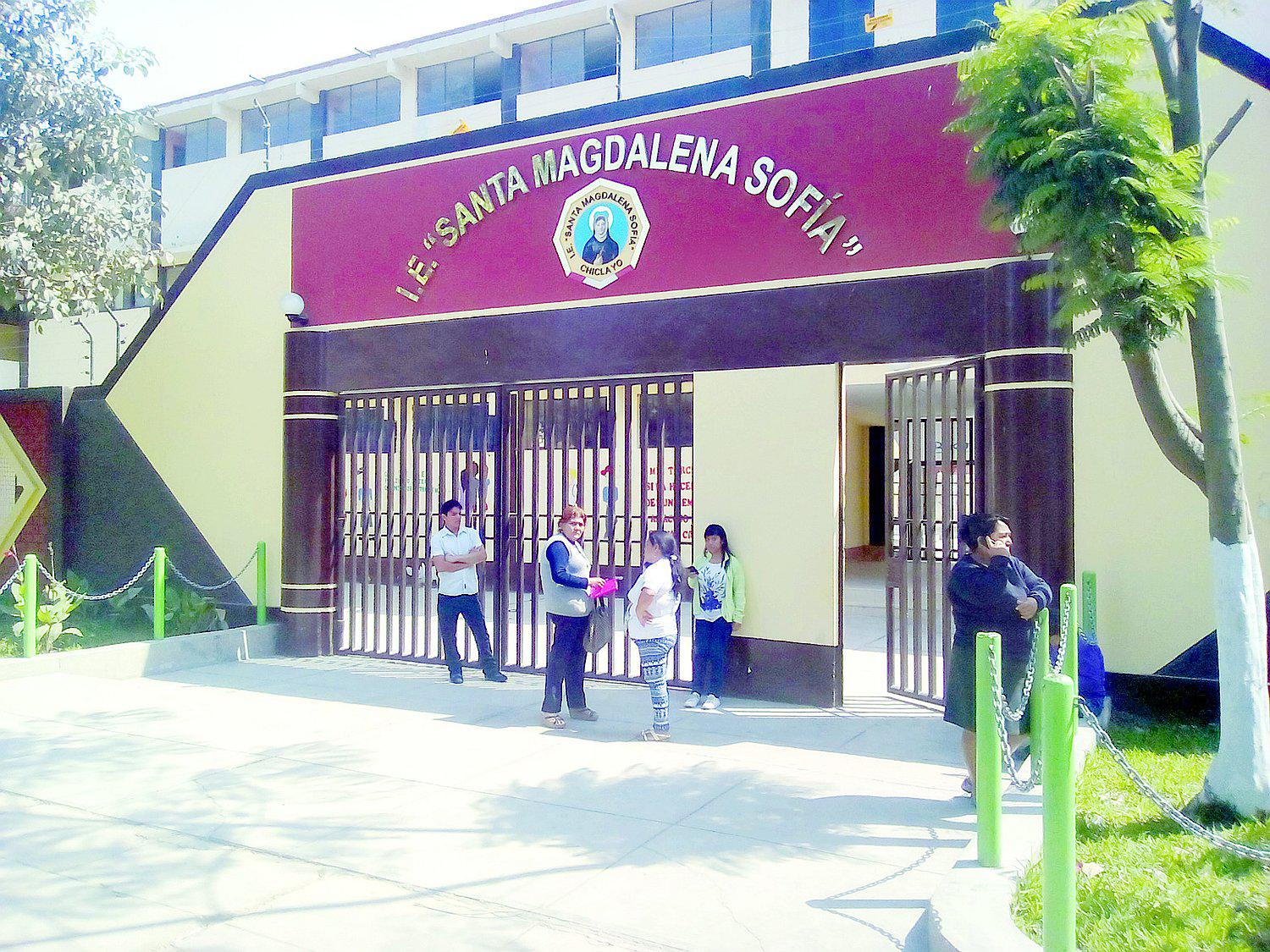 Clases se retoman recién desde hoy en el colegio Santa Magdalena Sofía 
