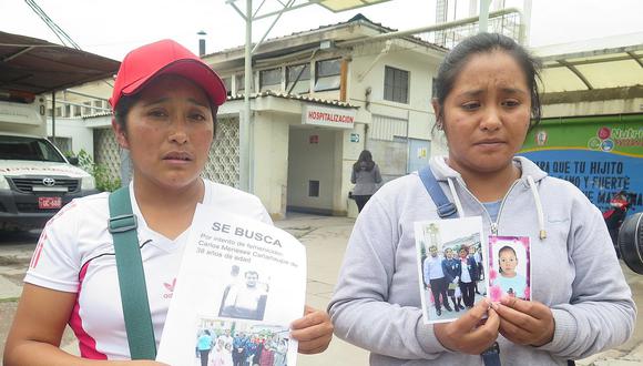 Buscan a las 3 hijas de María Ochante y al agresor que le dejó severas lesiones en los ojos con un desarmador
