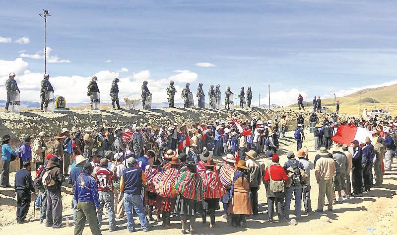 Ayacucho en el mapa de conflictos sociales