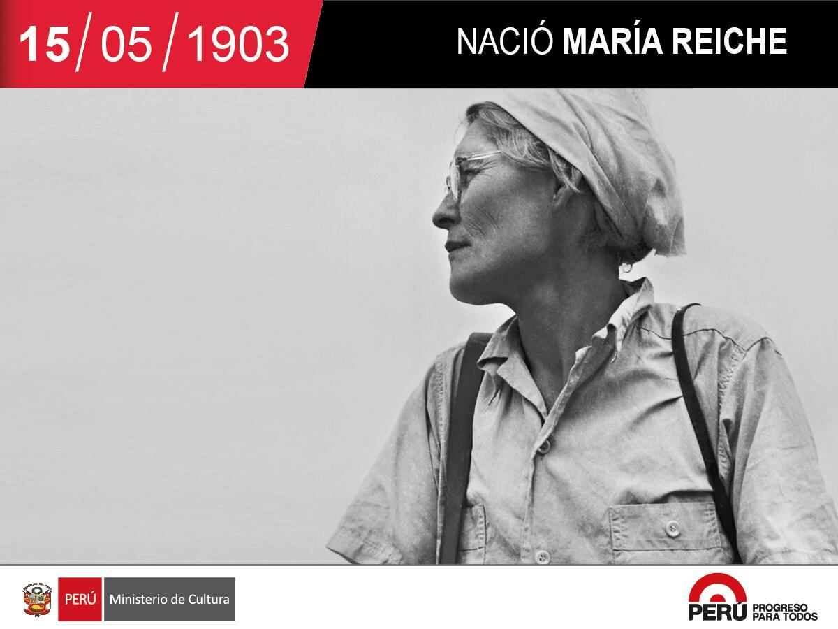 ‪#‎UnDíaComoHoy‬ nació María Reiche, matemática alemana que dedicó su vida al estudio de las Líneas de Nasca.