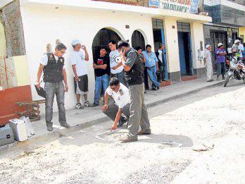 Agentes de la Dinincri investigan asesinato