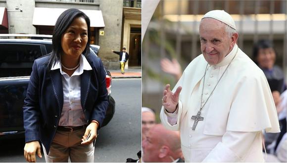 Keiko Fujimori estará presente en homenaje al papa Francisco en Palacio