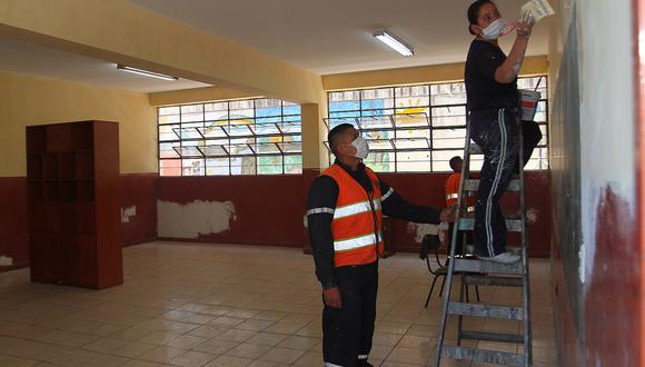 Mil 428 colegios de Arequipa recibieron 10 millones 268 mil soles para mantenimiento| Foto: Referencial