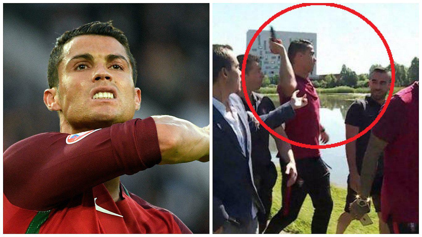 Cristiano Ronaldo: ​Televisión portuguesa exige una disculpa del futbolista (VIDEO)