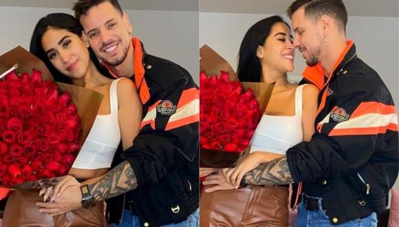 Los engreimientos de Anthony Aranda a Melissa Paredes en medio de la de denuncia de Rodrigo ‘Gato’ Cuba. (Foto: Instagram).