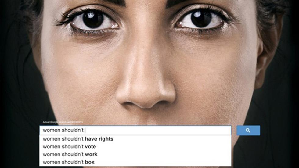 ONU lanza campaña usando frases sexistas de Google