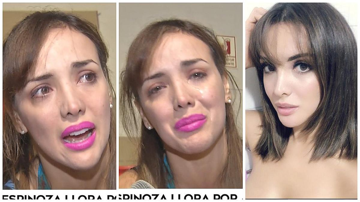 Rosangela Espinoza rompe en llanto tras recibir ataques en las redes sociales VIDEO ESPECTACULOS CORREO