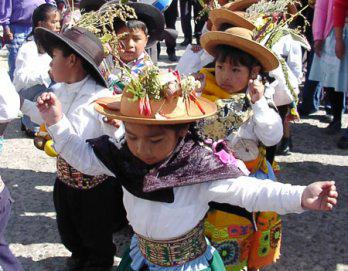Niños en Santiaguito Huanca 2010