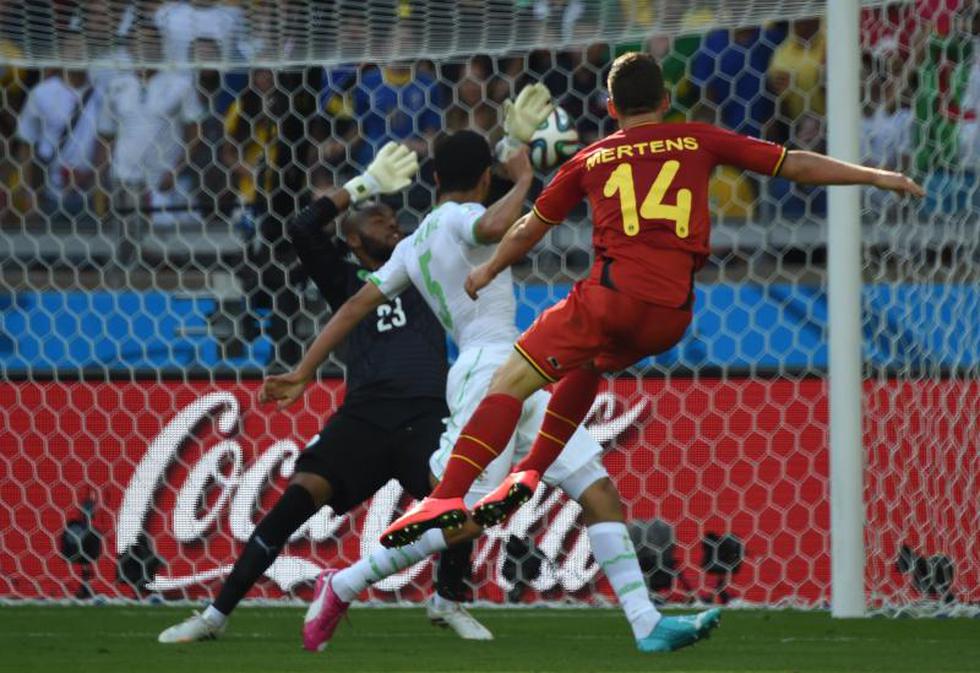 Los mejores momentos del partido Bélgica - Argelia (FOTOS)