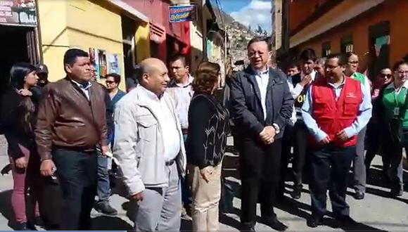 Contralor Edgar Alarcón participó en Simulacro de Sismo y Tsunami en Tarma (VIDEO)