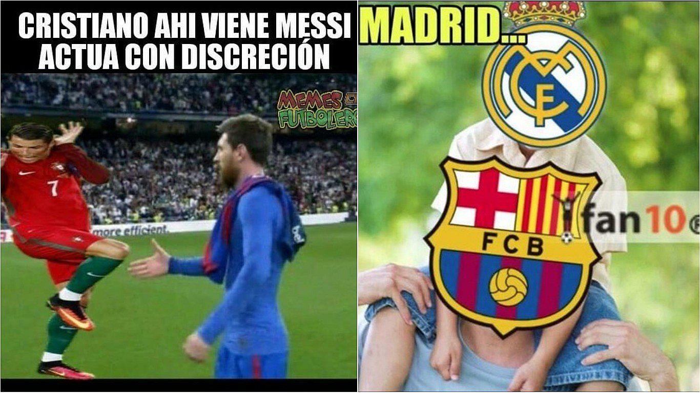 ​Derrota del Real Madrid ante Barcelona dejó divertidos memes (FOTOS)