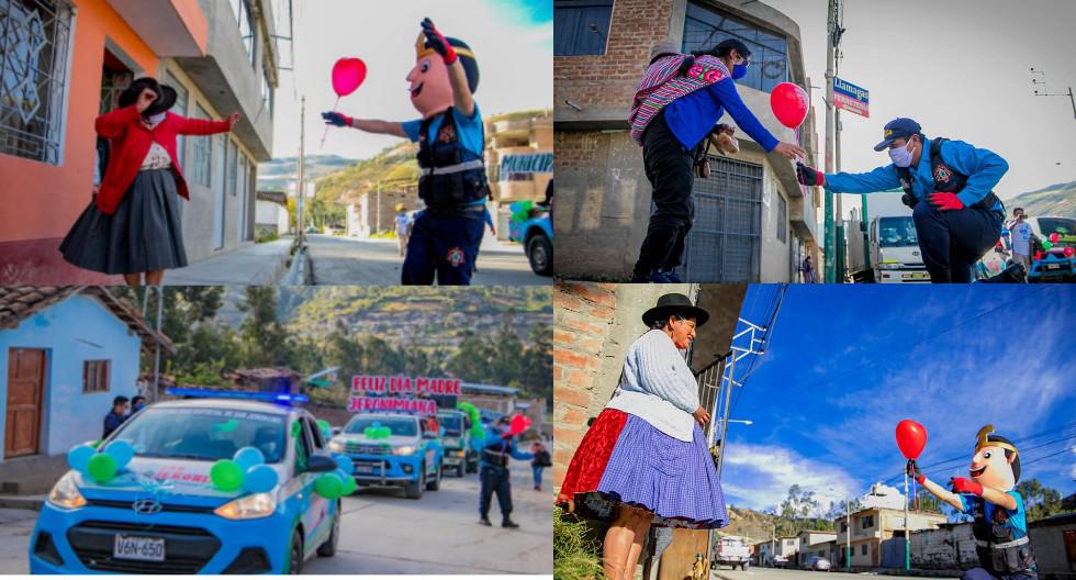 Apurímac: Serenos bailaron con mamitas por el Día de la Madre. (Foto: Municipalidad de San Jerónimo)