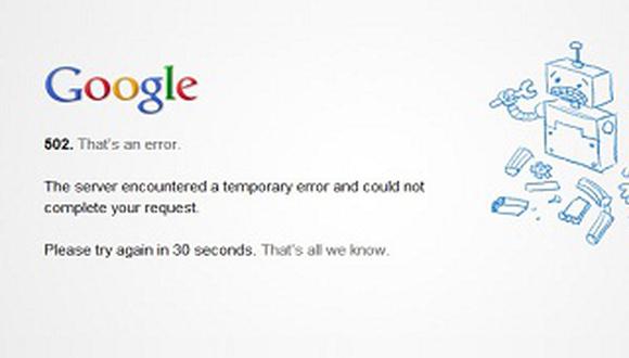 Gmail sufre problemas a nivel mundial
