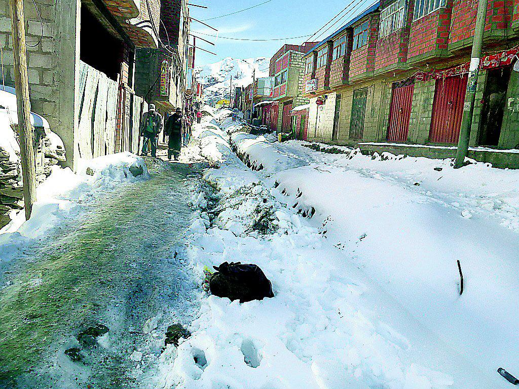 Gobierno advierte que temperaturas han bajado más de lo previsto