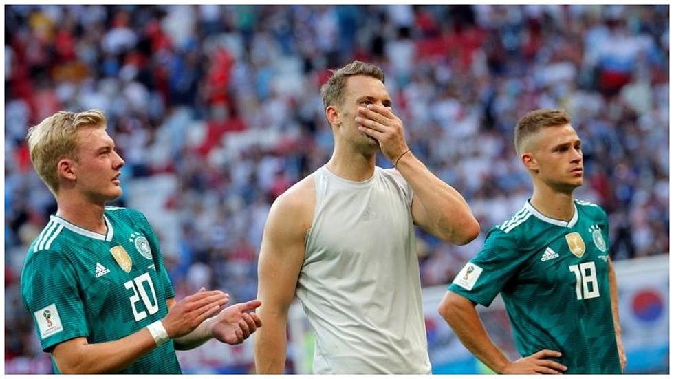 Del dolor a la alegría: Las imágenes de la eliminación de Alemania frente a Corea (FOTOS)