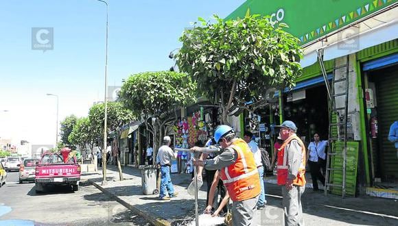 Arequipa: Obras municipales afectaron hidrantes contra incendios
