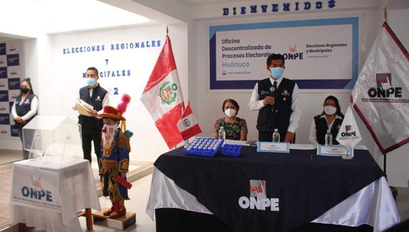 Cinco Oficinas Descentralizadas de Procesos Electorales ODPE han sido instaladas en el departamento de Huánuco para las Elecciones Regionales y Municipales del 2022/ Foto: Correo