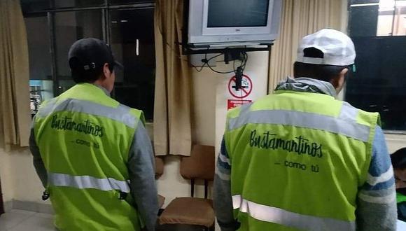 ​Trabajadores de Bustamante y Rivero robaban contenedores de Miraflores