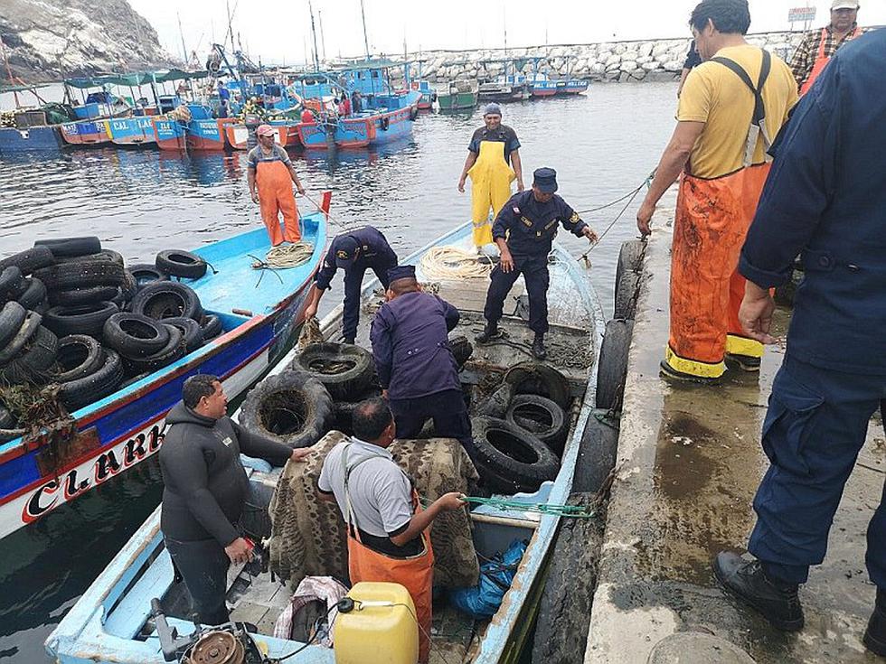 Recogen seis toneladas de basura de fondo marino en Matarani [FOTOS]