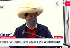 “Vamos a ir casa por casa”: Presidente Pedro Castillo anuncia nueva estrategia de vacunación