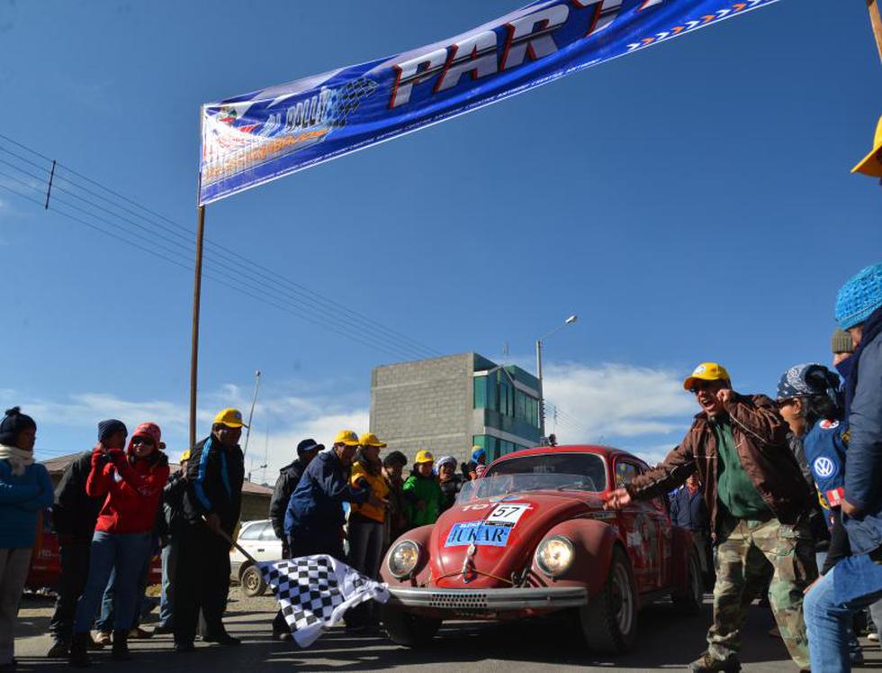 Así fue el Rally de "escarabajos" a 4105 metros de altura 