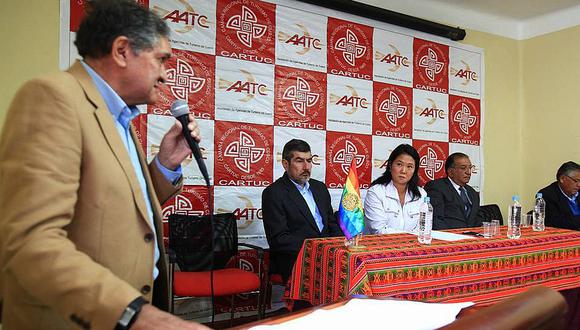 Keiko Fujimori en Cusco: "Se deben impulsar otros motores de crecimiento como el turismo"